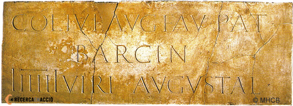 Inscripció de BARCINO
