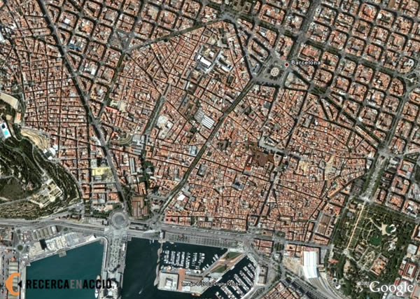 Fotografia aèria de Barcelona