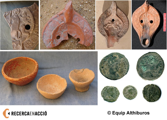 Elements ceràmics i numismàtics