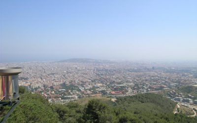 A vista d'ocell des de l'Observatori Fabra!