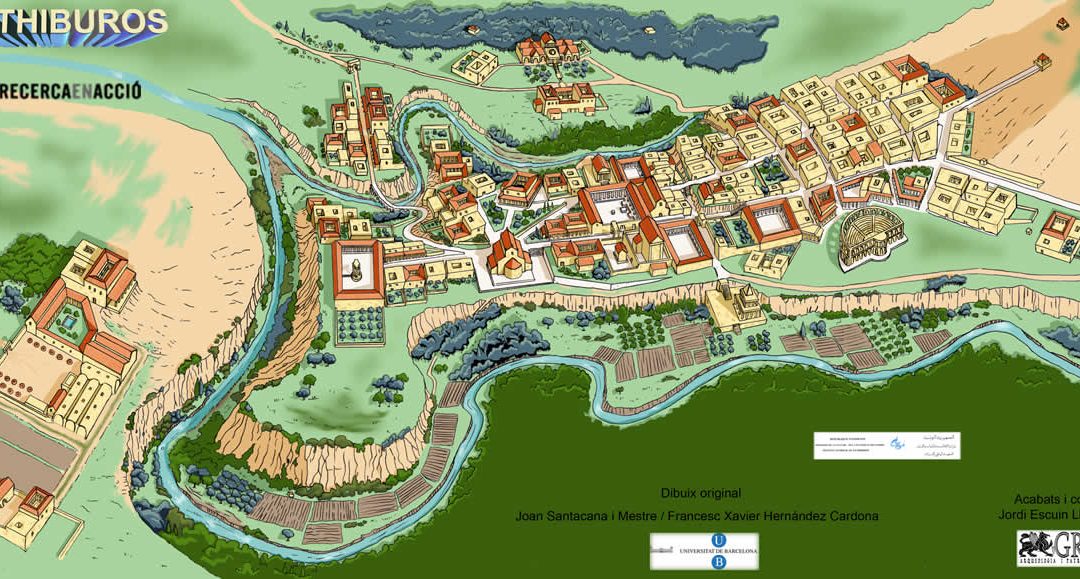 Presentem la imatge d'Althiburos al segle II dC