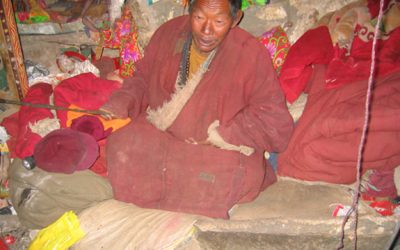 18. La vida en una cova i una tenda nòmada