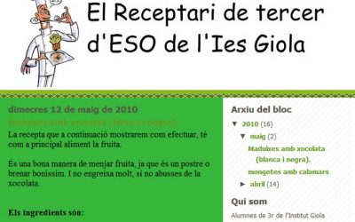 16. Propostes de les escoles per a millorar l’alimentació