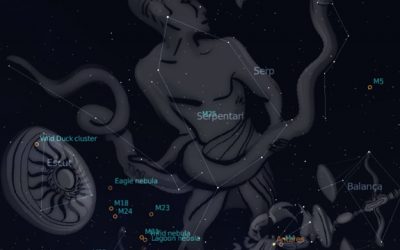 Juga a reconèixer les constel·lacions!