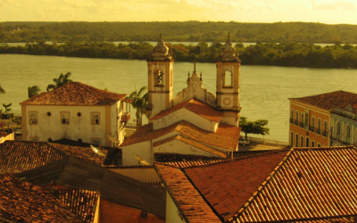 6: El riu San Francisco i la ciutat de Penedo