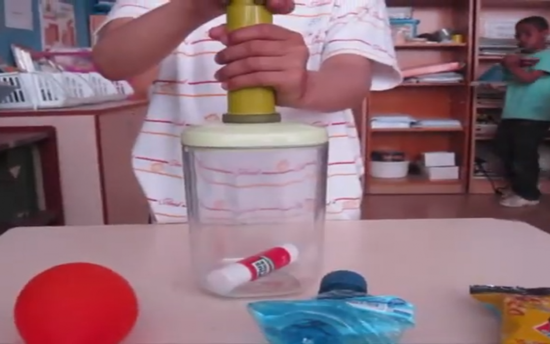 Fem evident la pressió de l’aire: El pot del buit