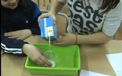 Separem la part sòlida i líquida de la llet