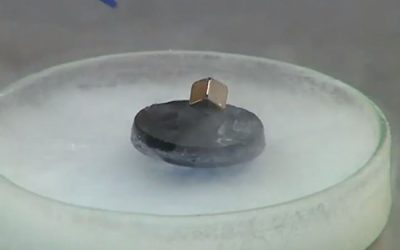 Levitació d'un superconductor