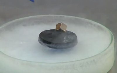 Levitació d'un superconductor