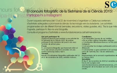 Participa en el Concurs fotogràfic de l'SC15 a Instagram