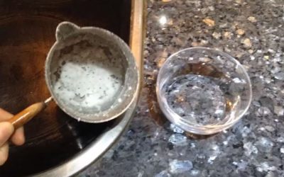 Destil·lació casolana d’aigua salada