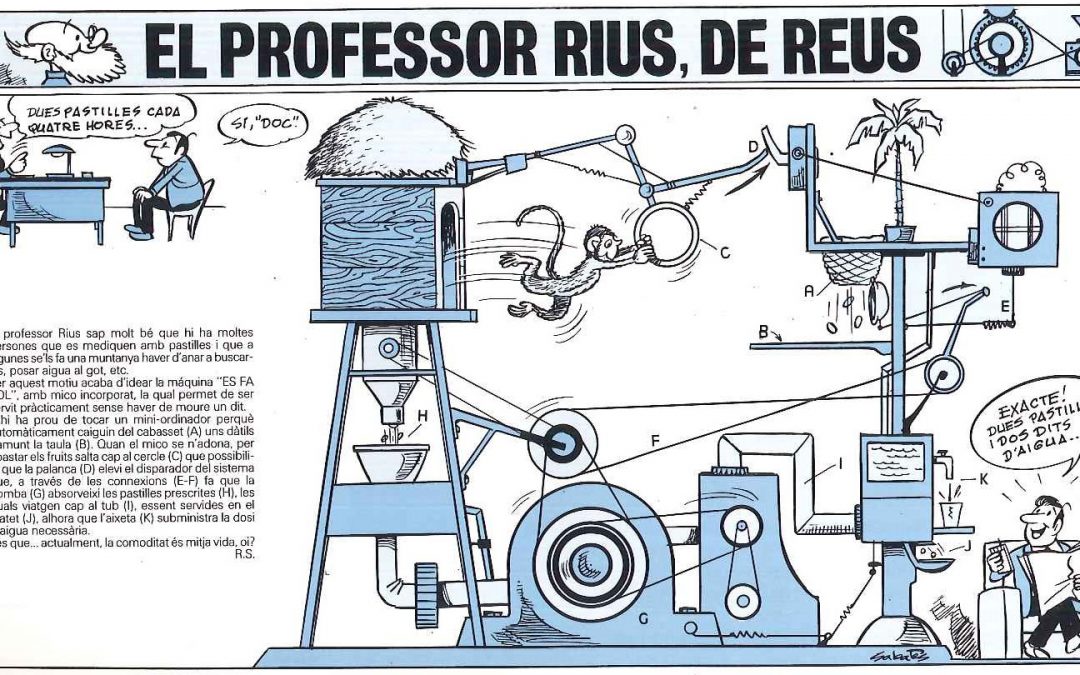 El professor Rius, de Reus, la versió mediterrània de Franz de Copenhaguen