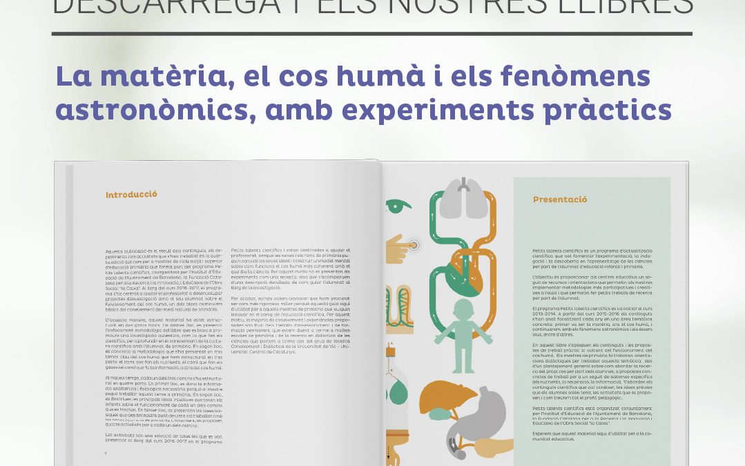 Estrenem la web dels llibres de Petits Talents Científics!
