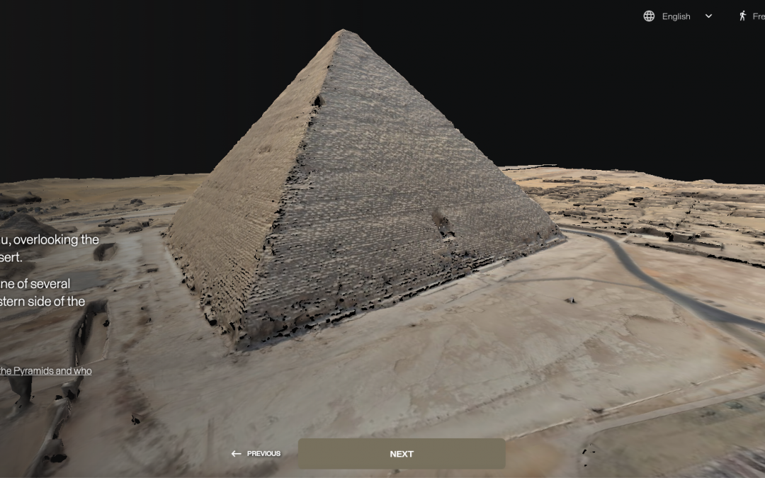 Endinsa’t a les profunditats de la famosa Gran Piràmide en 3D i 360º!