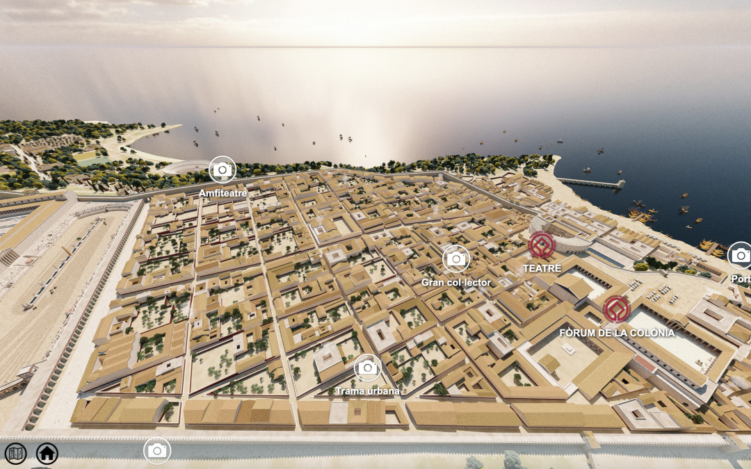 Viatge a Tàrraco en 3D i 360º