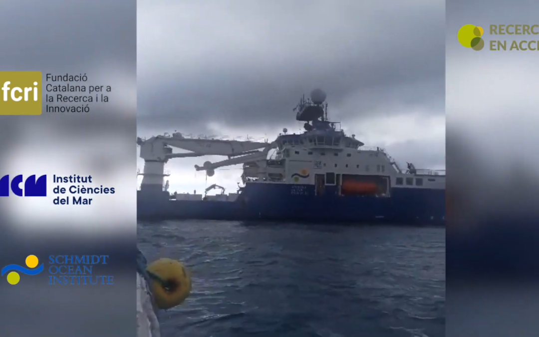 2- Embarquem al vaixell Falkor Too!