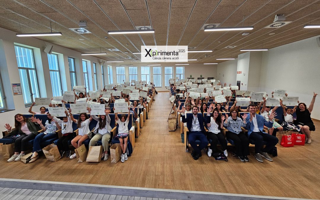 Enhorabona als vídeos guanyadors! X(p)rimenta 2025