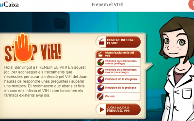 Frenem el VIH! Descobreix com funciona la infecció amb un joc interactiu