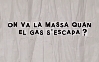 On va la massa quan el gas s’escapa?